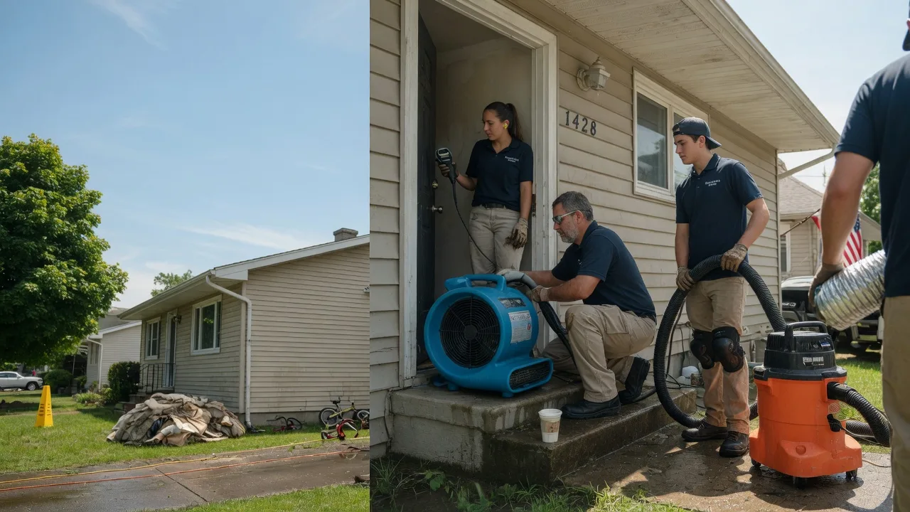 Water Damage Restoration in Branch, MI near me